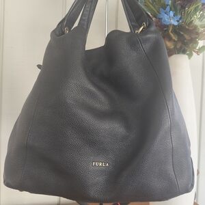 *SOLD* Furla Black Leather Women's Bag
